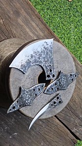 Viking axe head assemble | Poom's Project