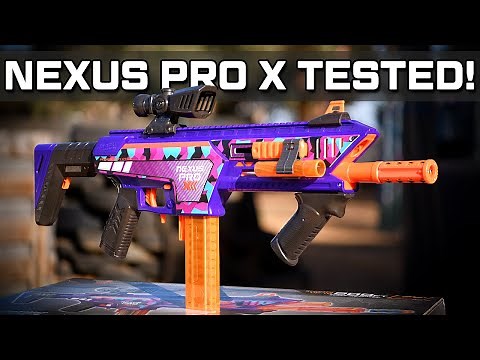Nexus Pro X: Dart Zone's New 200fps Nerf Sniper!