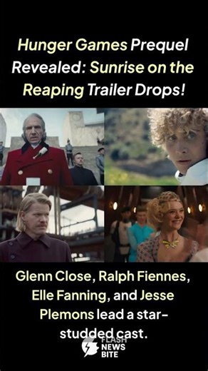 Hunger Games Prequel Revealed: Sunrise on the Reaping Trailer Drops! #Shorts #HungerGames #MovieNews
