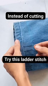 1.4M views · 7.6K reactions | Ladder stitch is good | Creative and tips | Facebook