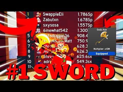 I Became *THE STRONGEST SWORDSMAN* & Got #1 on The Leaderboard in ANIME FIGHTING SIMULATOR ENDLESS!