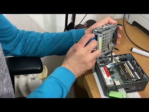 Add a new SSD to intel NUC