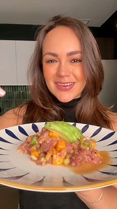 CEVICHE ATÚN CARIBEÑO DEL CANELO 🥭 @rulasarreola gracias por compartirnos la receta #ceviche #cebiche #atun #cuaresma | Lacocinadevaleria