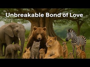 The Most Beautiful Mother and Baby Animal Moments Ever | Elephant, Lion, Bear, Cat, Zebra & More 💕