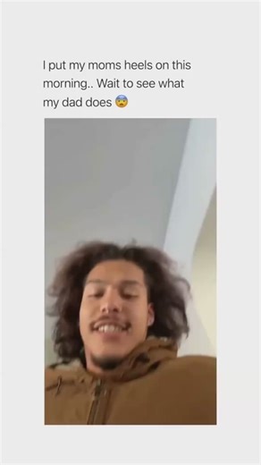 👠💃 High Heel Antics: sound on!! Ck out these dance moves! 🕺👠 But wait, here comes dad! 😂🏈 Watch the family antics unfold! Tag someone who loves a good dose of family fun! 🎉❤️Son in high heels. High heel dance. Father and son fun. #HighHeelDance #FamilyAntics #PlayfulTackle #AdorableMischief #GigglesAndLaughs 🎥: @funny.animalscute