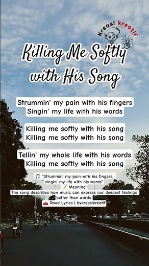 Easy English Karaoke | Killing Me Softly with His Song – Sing & Learn English