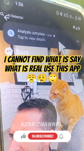 I cannot find what is say what is real use this app 😤😮‍💨🙄 #azarchannel #ai #real