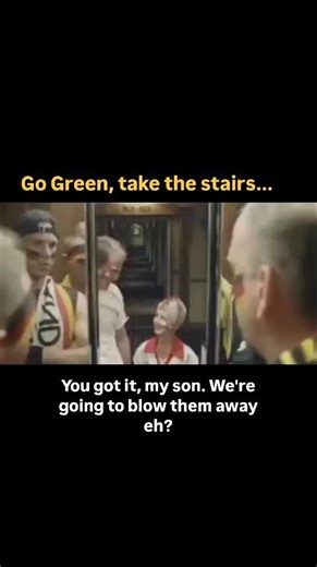Go green and take the stairs