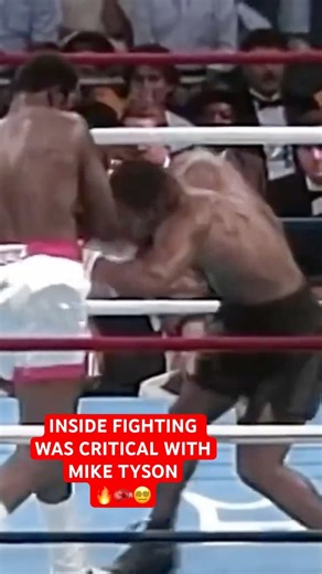 INSIDE FIGHTING WITH MIKE TYSON #boxing#knockout#viral#edit