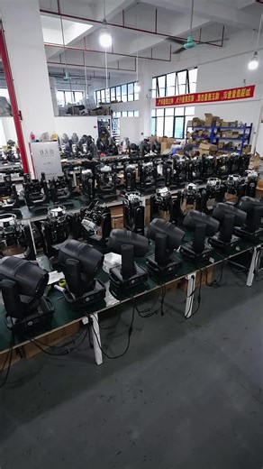 Professional Stage Lighting Assembly Process