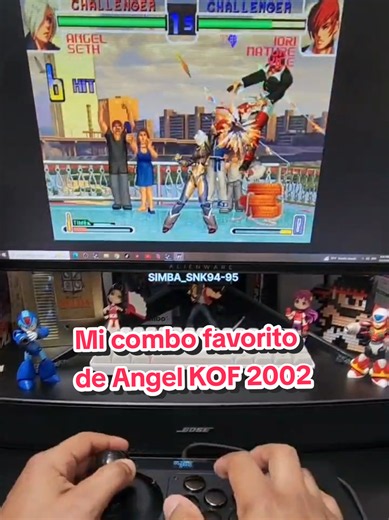 Combo favorito de Angel KOF 2002 — guía rápida y ejecución