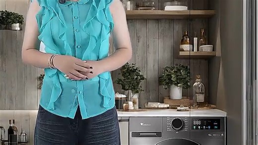 我用这款洗烘一体机，安静又健康，洗衣新体验。低噪运行不扰生活，高温除菌更安心，智能烘干即洗即穿，大容量轻松应对全家衣物，解放双手，享受品质生活。