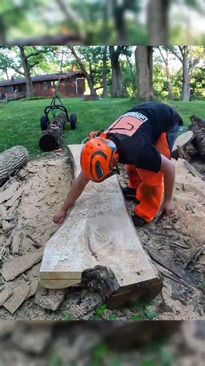 Crotch Maple Log Cut with my Granberg Alaskan Chainsaw Mill! Live Edge Maple!
