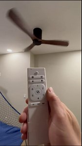 Sofucor 52" Low Profile Ceiling Fan with Remote Control, Outdoor Ceiling Fan No Light with 3 Walnut Blades, Multi-speed, Timer, Reversible DC Motor for Patio Living Room Bedroom Office Black