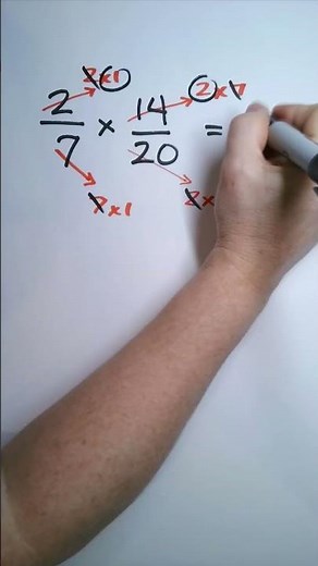 Multiplying Fractions with Fractions #shorts #multiplyingfractions