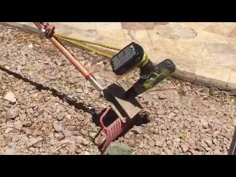 Proof of concept Power Rock Rake