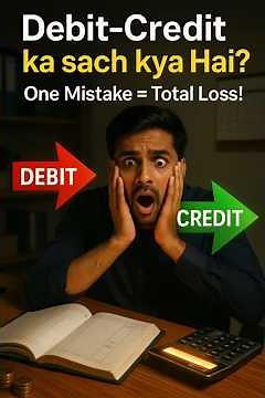 Debit vs Credit in Accounting | Basic Rule for Beginners #account ##education #shorts #accounting
