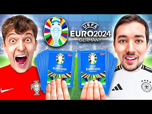 EM 2024 STICKER OPENING BATTLE! 😱 Ganzes Stickerheft füllen!