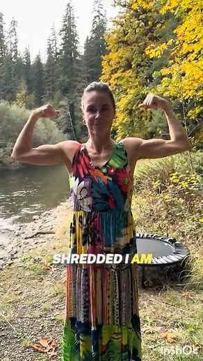 Easy Exercise while Camping OFF the Ground | I Jump Instead on my Rebounder #rebounding #campinglife