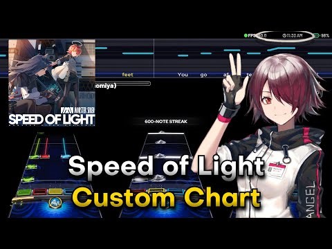 Arknights Speed of Light but It Is a Rhythm Game (YARG Custom Chart)