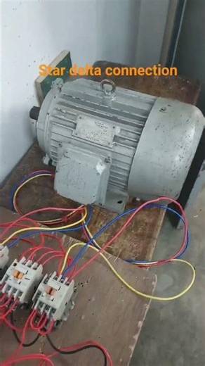 #electrical STAR DELTA connection