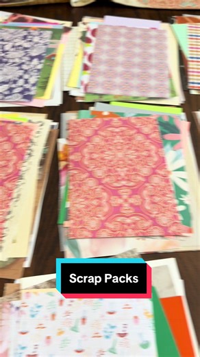 Turning my scrap pile into something you’ll actually want 👀✂️📚✨ Nothing goes to waste around here 😅 #papercrafts #scrappaper #diycrafts #craftingtiktok #junkjournal