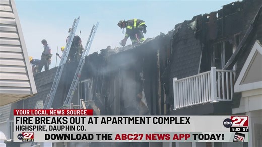 Firefighters respond to Highspire apartment fire
