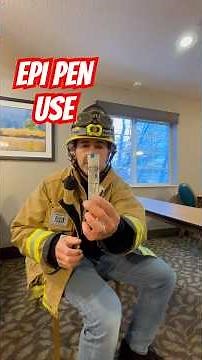 How to use an EpiPen #firstaid #epipen #anaphylaxis