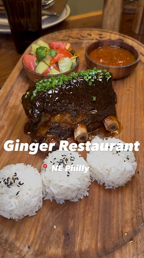 Philly Halal Spots on Instagram: "@add.ginger has a new menu with so many new items 📍 744 Red Lion Rd, Philadelphia, PA Ginger is a beautiful Halal restaurant that offers a unique twist on French avant-garde cuisine. With a cozy atmosphere and a curated menu, it promises a delightful dining experience for brunch or dinner Their chefs @temirsatybaldievv are professionally trained, have experience working at Michelin rated restaurants, and are passionate about creating dishes that are as visually