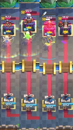 Battle Healer Comparison Damage #shorts #clashroyale