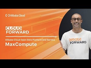 Alibaba Cloud Open Data Platform and Service | MaxCompute