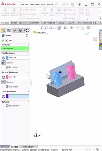 SolidWorks Reference Planes Explained #shortsfeed #shorts