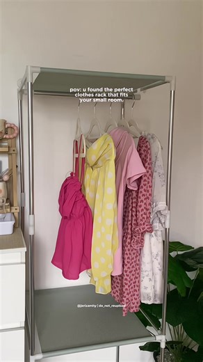 Affordable Clothes Rack for Small Rooms