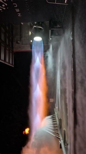 Powerful hot fire footage of Rocket Lab’s Archimedes engine from May 7, 2026.