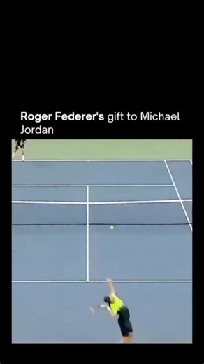 Business | News | Tech | Facts on Instagram: "Two icons. Two different worlds. Both at the peak of their craft. At the 2014 US Open, Roger Federer had a legendary courtside guest — Michael Jordan. Mid-rally, with his opponent turned away, Federer unleashed one of the rarest shots in tennis: a flawless tweener fired between the legs, dropping just inside the baseline. The crowd went wild. Cameras cut to MJ, who burst into laughter and disbelief. The man who stunned the world for decades… had just