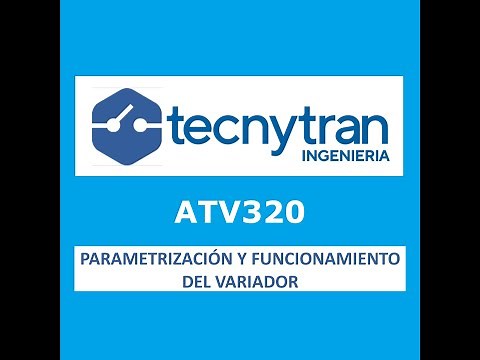 Como parametrizar el variador ATV320 de Schneider Electric
