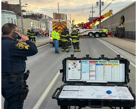 6 injured as dump truck slams through wall of New Jersey Target store