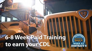 1.4K views · 14 reactions | Apply to become a bus driver! District 6 offers a 6-8 week PAID training to help you earn your CDL! Hurry click the link below to apply today!  https://bit.ly/3nyvLzq | Greeley-Evans School District 6 | Facebook
