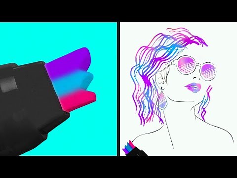 Fantastic ART HACKS and DRAWING TECHNIQUES