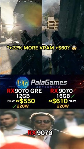 RX 9070 12GB vs RX 9070 16GB — WORTH THE $60 DIFFERENCE 🤔 2K Cinematic Benchmarks