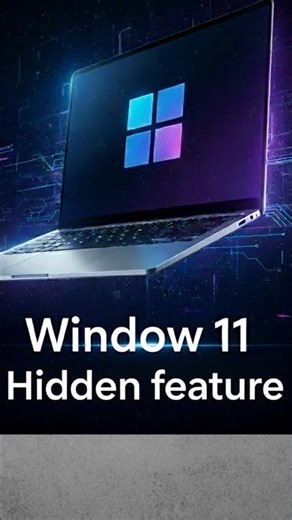 Hidden Windows 11 Features You Didn’t Know About #Shorts