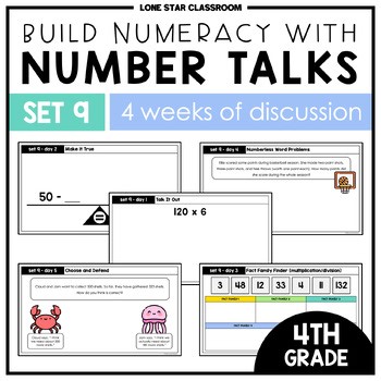 4th Grade Number Talks | SET 9 | Strengthen Mental Math and Build Number Sense