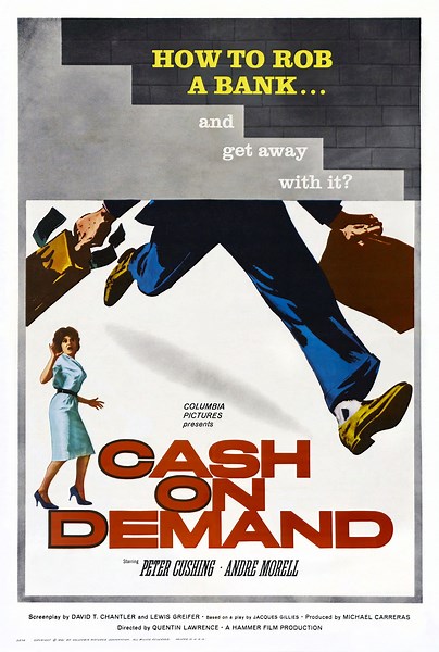 Cash on Demand (1961) ⭐ 7.5 | Crime, Drama, Mystery