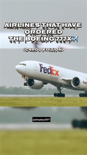 Airlines that have ordered the 777x #boeing777x #lufthansa #qatar #cargolux #boeing #aviation #777x