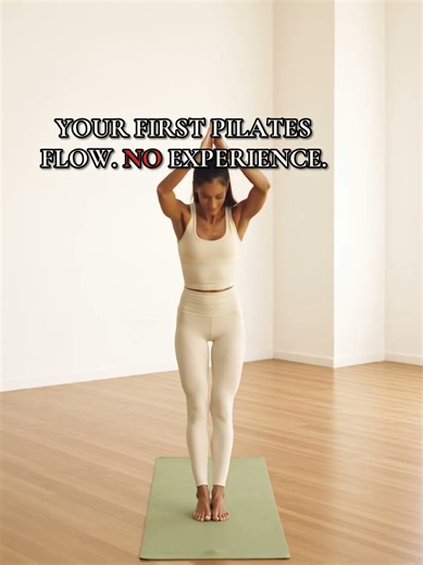 your first pilates flow — beginner pilates workout