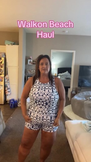 #walkonbeach 🛒🛒Customer favorite for a reason—comfortable, eye-catching, and made to fit real bodies.#OOTD #swimsuithaul #swimdress #bathsuit #modestfashion #momswimsuit #momsoftiktok #modestswimsuit