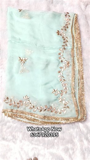 New Handmade Gotta Patti Work Odhni Desigs @Sims_fashionsDM For Order 6367920395 #shorts