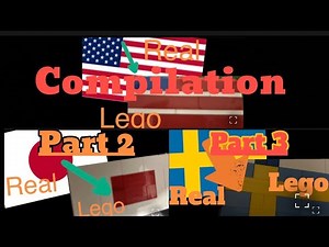 Here’s how I made 15 Lego flags from scratch!
