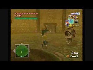 Zelda Wind Waker: Mini-Boss 7- Red Wizzrobe