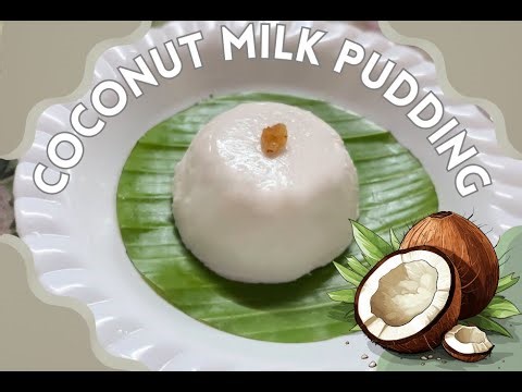 ✨🥥 Easy Coconut Pudding Recipe🥥✨